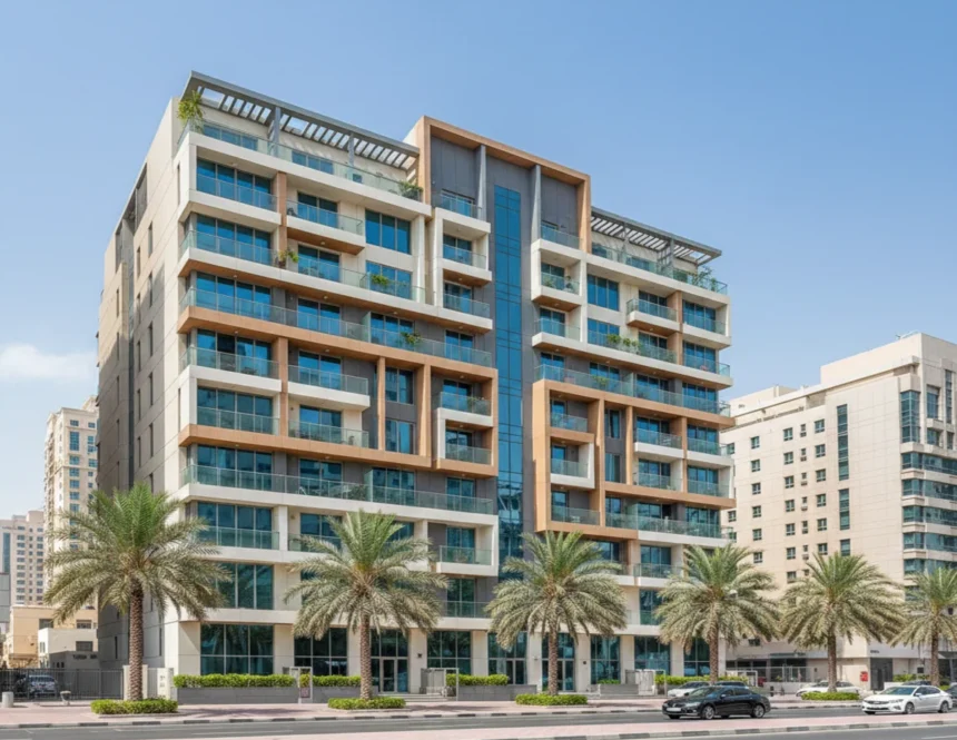 Afaf Building Bur Dubai exterior view in Al Mankhool