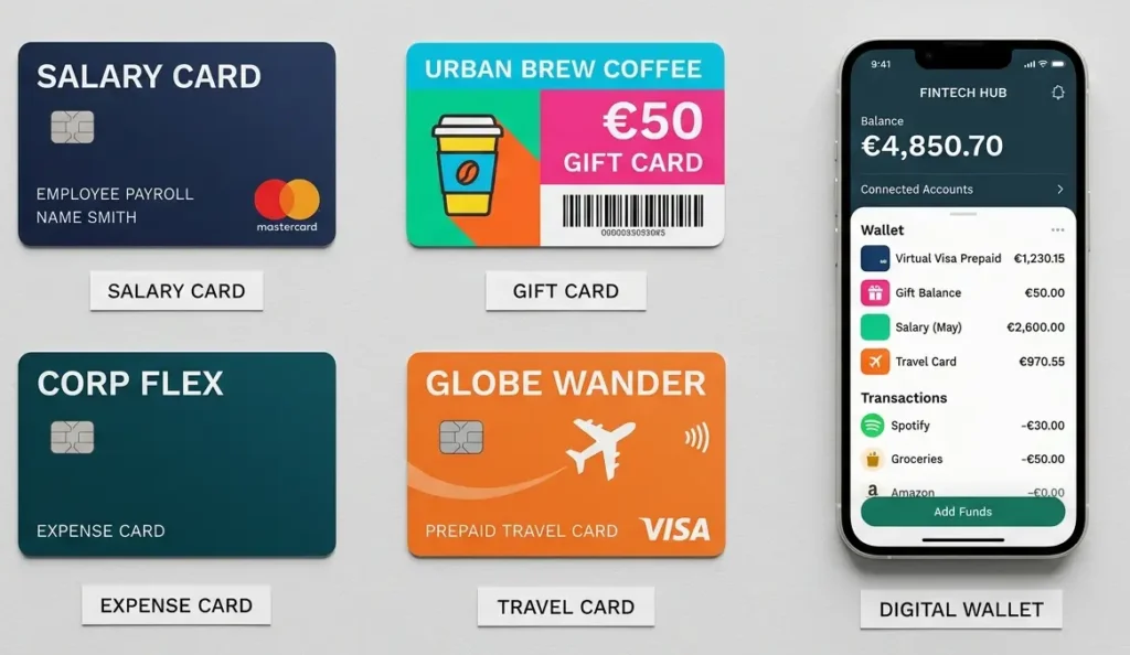 Types of Lulu cards salary prepaid gift card