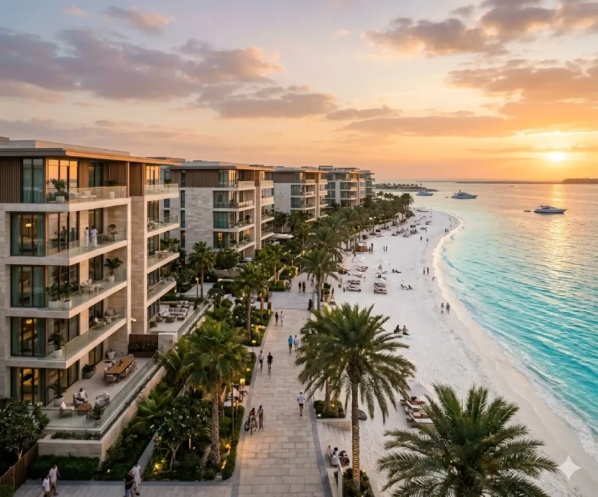 Mamsha Al Saadiyat beachfront luxury residences on Saadiyat Island Abu Dhabi