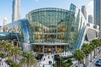 Al Manara Centre Dubai exterior modern architecture view