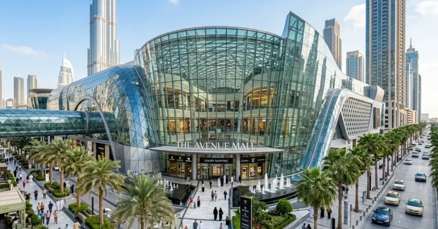 Al Manara Centre Dubai exterior modern architecture view