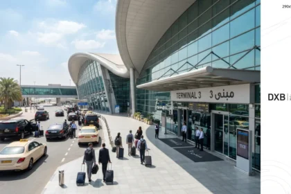 Dubai Airport Terminal 3 exterior view