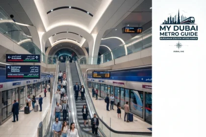 BurJuman Metro Station Dubai interchange guide image