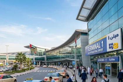 Dubai Airport Terminal 1 at Dubai International Airport DXB