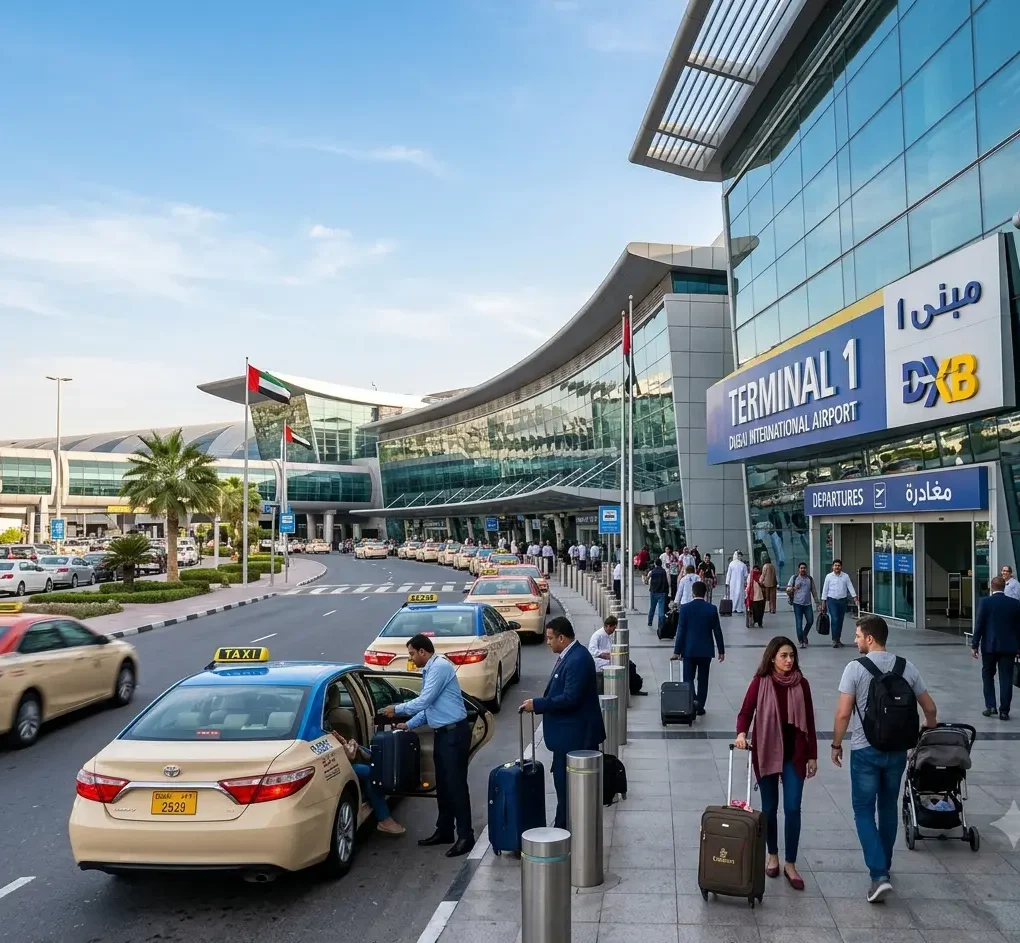 Dubai Airport Terminal 1 at Dubai International Airport DXB