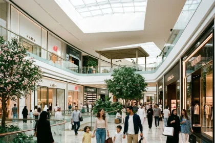 Dubai Hills Mall exterior and shopping destination in Dubai