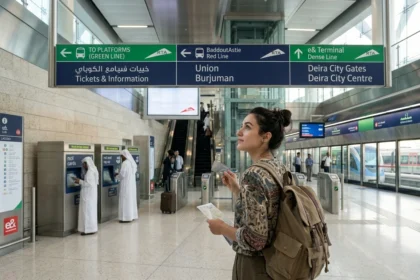 First-time visitor guide for Etisalat Metro Station Dubai