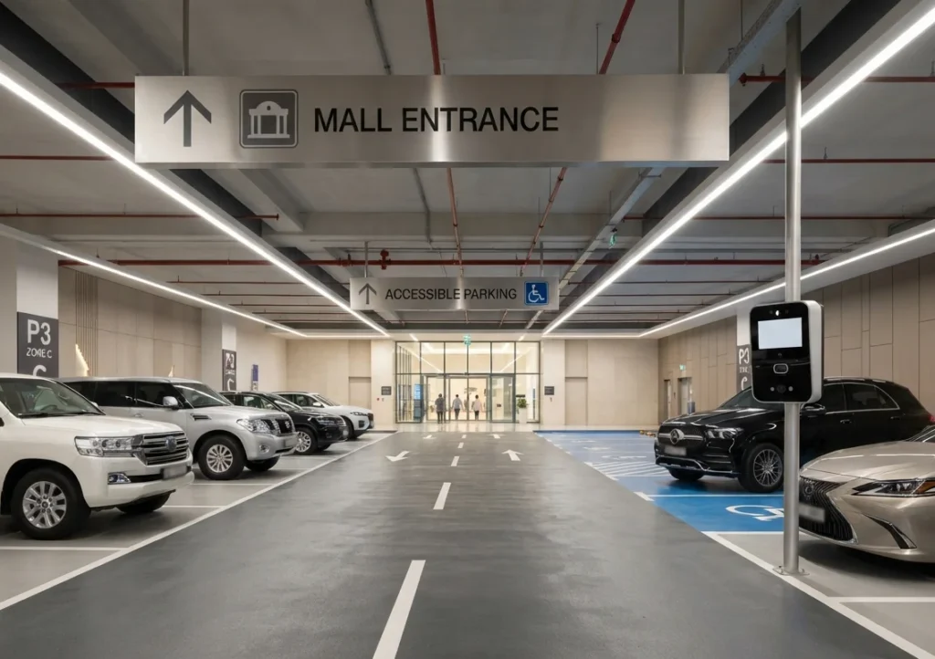 Silicon Central Mall Parking