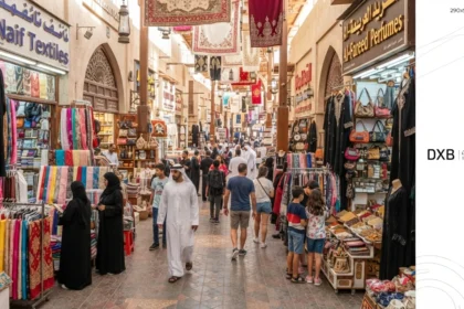 Souq Naif traditional market in Dubai
