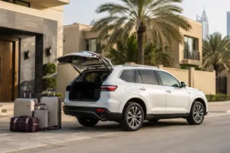 Different vehicle options for car hire in Dubai